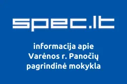 Varėnos r. Panočių pagrindinė mokykla