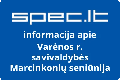 Varėnos r. savivaldybės Marcinkonių seniūnija