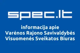 Varėnos Rajono Savivaldybės Visuomenės Sveikatos Biuras iliustracija