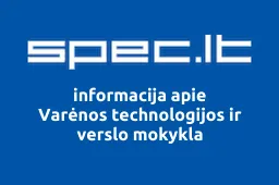 Varėnos technologijos ir verslo mokykla iliustracija