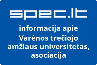 Asociacija Varėnos trečiojo amžiaus universitetas