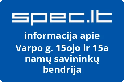 Varpo g. 15ojo ir 15a namų savininkų bendrija