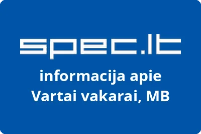 Vartai vakarai, MB | spec.lt
