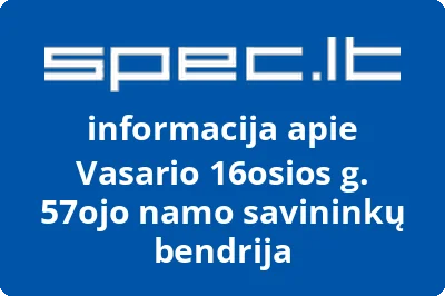 Vasario 16osios g. 57ojo namo savininkų bendrija