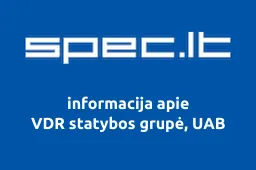 VDR statybos grupė, UAB