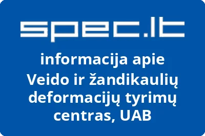 Veido ir žandikaulių deformacijų tyrimų centras, UAB