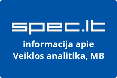 Veiklos analitika, MB