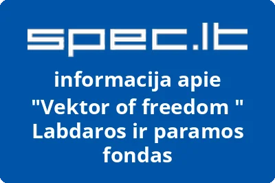 Vektor of freedom Labdaros ir paramos fondas | spec.lt