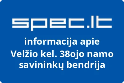 Velžio kel. 38ojo namo savininkų bendrija