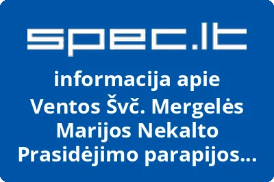 Ventos Švč. Mergelės Marijos Nekalto Prasidėjimo parapijos vaikų dienos centras, VŠĮ