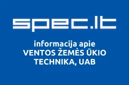 VENTOS ŽEMĖS ŪKIO TECHNIKA, UAB | spec.lt