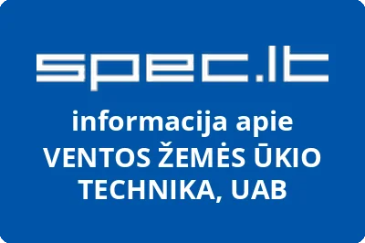 VENTOS ŽEMĖS ŪKIO TECHNIKA, UAB