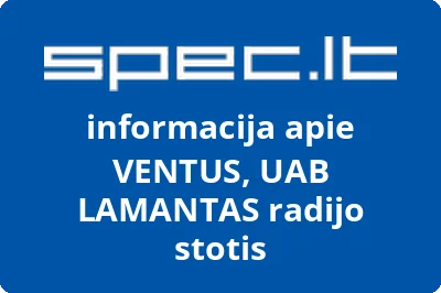 VENTUS, UAB LAMANTAS radijo stotis