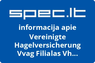 Vereinigte Hagelversicherung Vvag Filialas Vh Lietuva