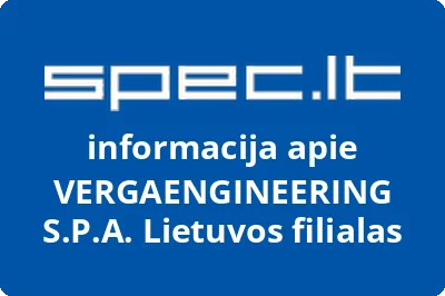 VERGAENGINEERING S.P.A. Lietuvos filialas