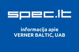 VERNER BALTIC, UAB | spec.lt