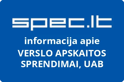 Verslo apskaitos sprendimai, UAB