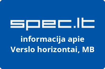 Verslo horizontai, MB | spec.lt