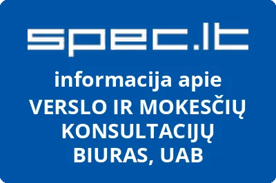 Verslo ir mokesčių konsultacijų biuras, UAB