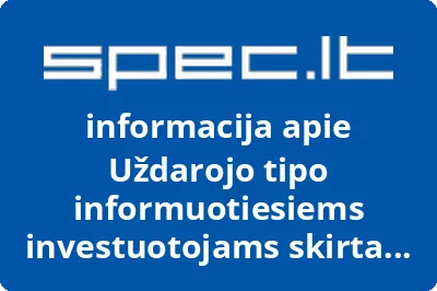 Uždarojo tipo informuotiesiems investuotojams skirta investicinė bendrovė Verslo trikampis, UAB