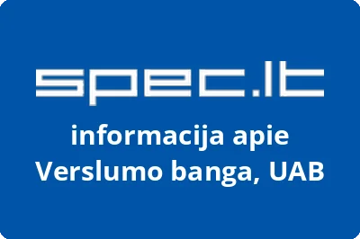 Verslumo banga, UAB | spec.lt
