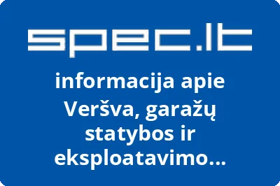 Garažų statybos ir eksploatavimo bendrija Veršva
