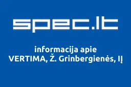 VERTIMA, Ž. Grinbergienės, IĮ | spec.lt