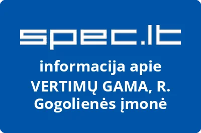 VERTIMŲ GAMA, R. Gogolienės įmonė