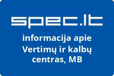 Vertimų ir kalbų centras, MB