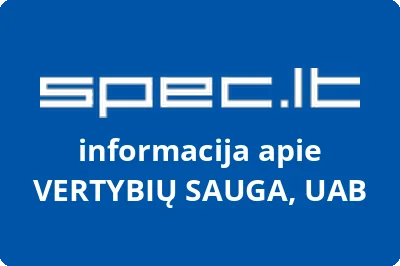 VERTYBIŲ SAUGA, UAB