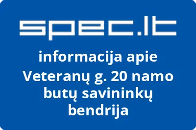Veteranų g. 20 namo butų savininkų bendrija
