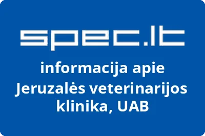 Jeruzalės veterinarijos klinika, UAB