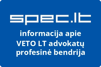 VETO LT advokatų profesinė bendrija