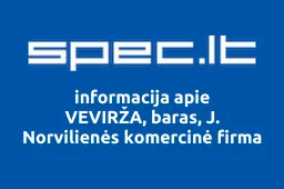 VEVIRŽA, baras, J. Norvilienės komercinė firma | spec.lt