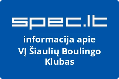 VĮ Šiaulių boulingo klubas