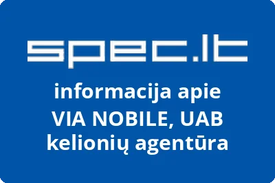 VIA NOBILE, UAB | spec.lt