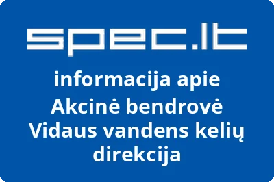 Vidaus vandens kelių direkcija, AB
