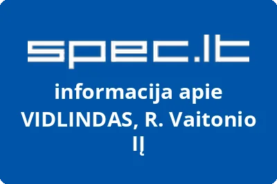 VIDLINDAS, R. Vaitonio, IĮ