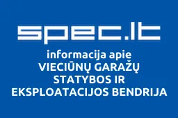 VIECIŪNŲ GARAŽŲ STATYBOS IR EKSPLOATACIJOS BENDRIJA PUŠYNAS | spec.lt