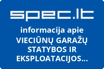 VIECIŪNŲ GARAŽŲ STATYBOS IR EKSPLOATACIJOS BENDRIJA PUŠYNAS