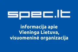 Vieninga Lietuva, visuomeninė organizacija | spec.lt