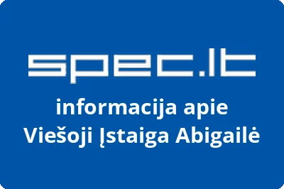 Viešoji įstaigaigailė, AB