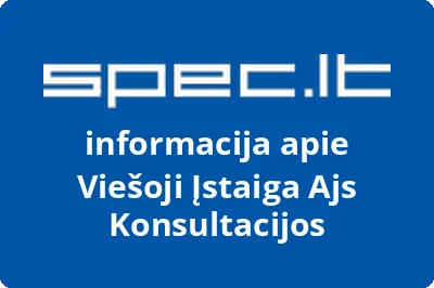 AJS konsultacijos, VŠĮ