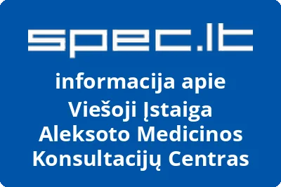 Aleksoto medicinos konsultacijų centras, VŠĮ