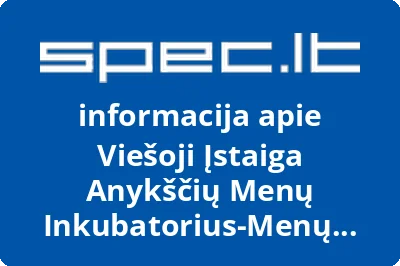 Anykščių menų inkubatoriusmenų studija, VŠĮ