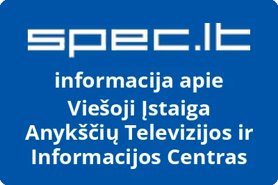 Anykščių televizijos ir informacijos centras, VŠĮ