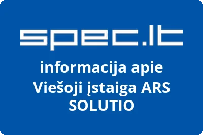 ARS SOLUTIO, VŠĮ