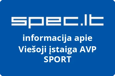 AVP SPORT, VŠĮ