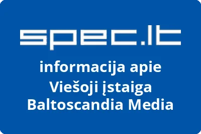Baltoscandia Media, VŠĮ