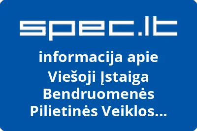 Bendruomenės pilietinės veiklos projektai, VŠĮ